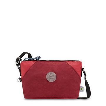 Kipling Art Extra Small Crossbody Bags Red Coral Beige | AU 1078SG